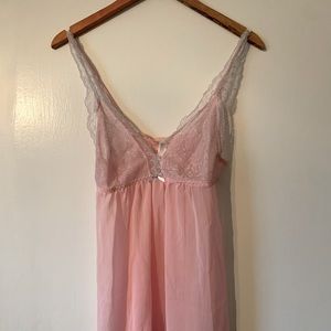 NWOT Light pink lingerie set